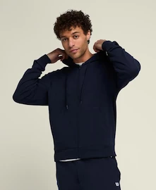 Felpa da uomo Wilson M Team Zip Hoodie Classic Navy