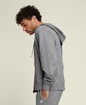 Felpa da uomo Wilson  M  Team Zip Hoodie Medium Gray Heather