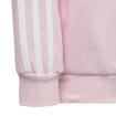 Felpa per bambini adidas  Essentials 3-Stripes Crew Neck Clear Pink