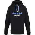Felpa per bambini Babolat  Exercise Hood Sweat Jr Black 10 - 12 anni