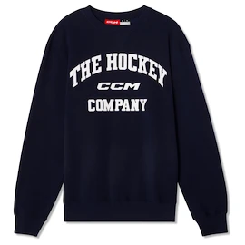 Felpa per bambini CCM Athleisure Crew Navy