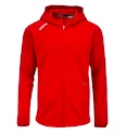 Felpa per bambini CCM  LOCKER ROOM FLEECE FULL ZIP HOODIE Red S