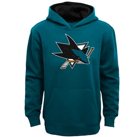 Felpa per bambini Fanatics Prime PO FLC Hood San Jose Sharks