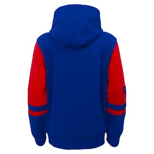 Felpa per bambini Outerstuff  FACEOFF FULL ZIP FLEECE HOODIE   NEW YORK RANGERS