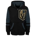 Felpa per bambini Outerstuff  FACEOFF FULL ZIP FLEECE HOODIE  VEGAS GOLDEN KNIGHTS