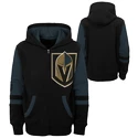 Felpa per bambini Outerstuff  FACEOFF FULL ZIP FLEECE HOODIE  VEGAS GOLDEN KNIGHTS