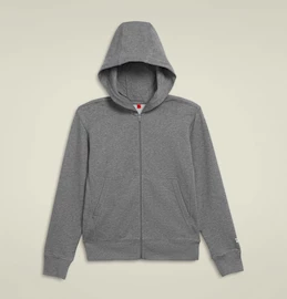 Felpa per bambini Wilson You Uni Team Zip Hoodie Medium Gray Heather