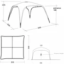 Gazebo Outwell  Event Lounge L