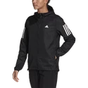 Giacca da donna adidas Own The Run Hooded Running Wind Jacket Black