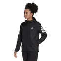 Giacca da donna adidas Own The Run Hooded Running Wind Jacket Black