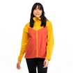 Giacca da donna Bergans  Microlight W Jacket Brick/Light Golden Yellow