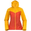 Giacca da donna Bergans  Microlight W Jacket Brick/Light Golden Yellow