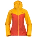 Giacca da donna Bergans  Microlight W Jacket Brick/Light Golden Yellow