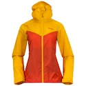 Giacca da donna Bergans  Microlight W Jacket Brick/Light Golden Yellow XL