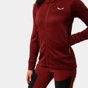 Giacca da donna Salewa  Puez polarlite hooded Syrah