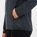 Giacca da donna Salomon  Agile FZ Hoodie Crystal Blue
