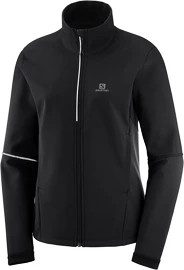 Giacca da donna Salomon Agile Softshell Jacket Black