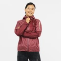 Giacca da donna Salomon  Bonatti Waterproof Jacket Earth Red/Cabernet