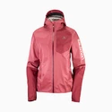 Giacca da donna Salomon  Bonatti Waterproof Jacket Earth Red/Cabernet