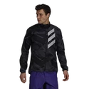 Giacca da uomo adidas  Terrex Parley Agravic Wind Grey Six