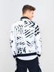 Giacca da uomo BIDI BADU  Melbourne Printed Jacket White/Black