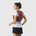 Gilet da corsa da donna Salomon  Skin 8 Set Earth Red/Cabernet