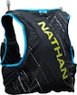 Gilet da corsa da uomo Nathan  Pinnacle Series Vapor 4 l M Black/Finish Lime