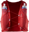 Gilet da corsa Salomon ADV Skin 5 Set Goji Berry/Ebony