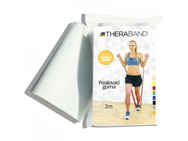 Gomma Thera-Band Strength 2 m, argento, super resistente