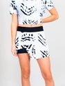 Gonna da donna BIDI BADU  Melbourne Printed Cut Out Skort White/Black