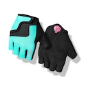 Guanti da ciclismo per bambini Giro Bravo  Jr Screaming Teal/Neon Pink