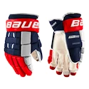 Guanti da hockey Bauer Pro Series Navy/Red/White Senior 14 pollici