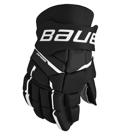 Guanti da hockey Bauer Supreme M3 Black/White Senior