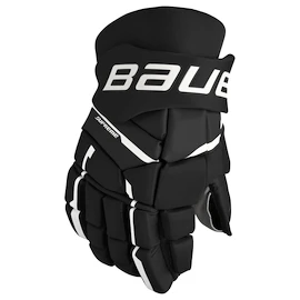 Guanti da hockey Bauer Supreme M3 Black/White Senior