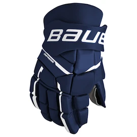 Guanti da hockey Bauer Supreme M3 Navy Intermediate