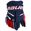 Guanti da hockey Bauer Supreme M3 Navy/Red/White Junior