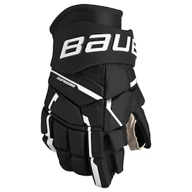 Guanti da hockey Bauer Supreme M5PRO Black/White Intermediate