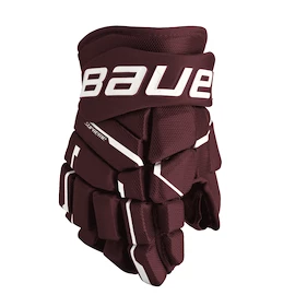 Guanti da hockey Bauer Supreme M5PRO Maroon Intermediate