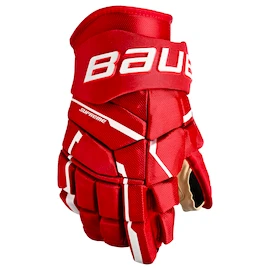 Guanti da hockey Bauer Supreme M5PRO Red Intermediate