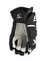 Guanti da hockey Bauer Supreme MACH Black/White Intermediate