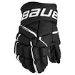 Guanti da hockey Bauer Supreme MACH Black/White Junior 10 pollici