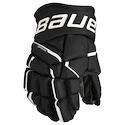 Guanti da hockey Bauer Supreme MACH Black/White Junior 10 pollici
