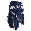 Guanti da hockey Bauer Supreme MACH Navy Intermediate