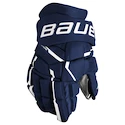 Guanti da hockey Bauer Supreme MACH Navy Senior