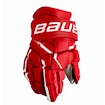 Guanti da hockey Bauer Supreme MACH Red Intermediate