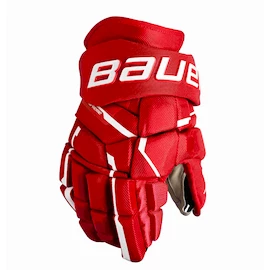 Guanti da hockey Bauer Supreme MACH Red Intermediate