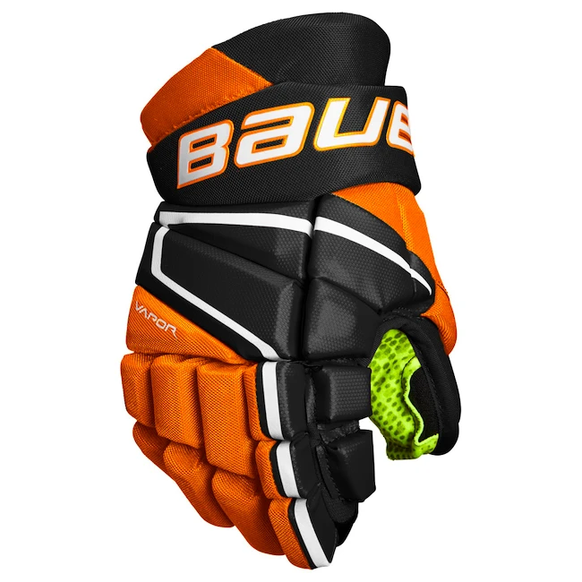 Guanti da hockey Bauer Vapor 3X Black/Orange Junior