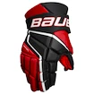 Guanti da hockey Bauer Vapor 3X Black/Red Intermediate