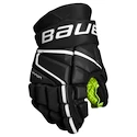 Guanti da hockey Bauer Vapor 3X Black/White Junior 11 pollici