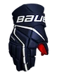 Guanti da hockey Bauer Vapor 3X Navy Intermediate 13 pollici
